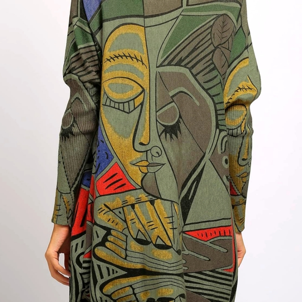 Long Sleeve Boho Sweater